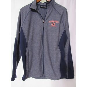 Under Armour Cold Gear‎ Auburn Tigers War Eagles Blue Sz M Full Zipper Jacket